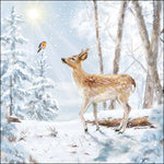 Lunch Napkin - Meeting In Winterworld