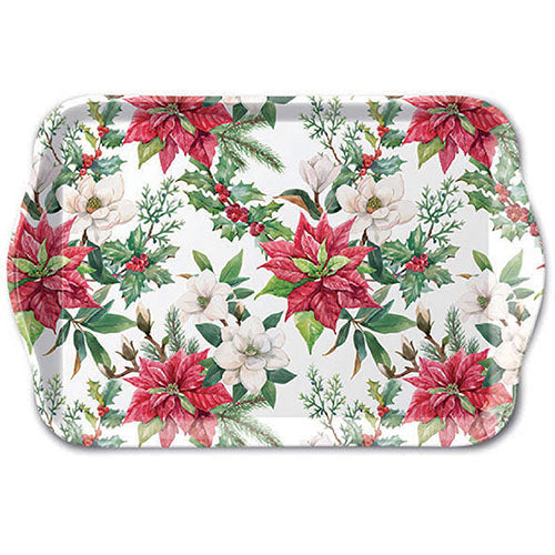 TRAY - Christmas Florals (13 x 21cm)