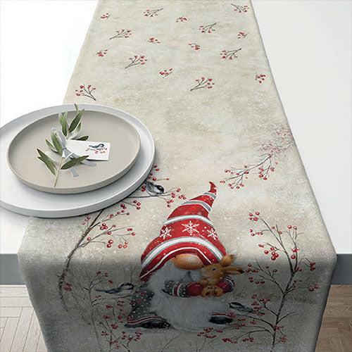 TABLE RUNNER (Cotton) - Dwarf Hug