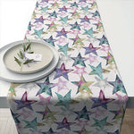 TABLE RUNNER (Cotton) - Watercolour Stars