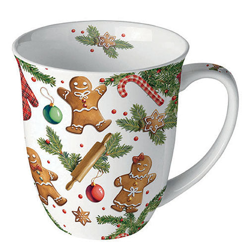 MUG (Fine Bone China) - Gingerbread Cookies (400 m