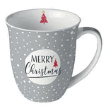 MUG (Fine Bone China) - Christmas Snowflakes (400 m