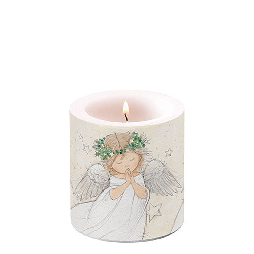 Candle SMALL - Praying angel