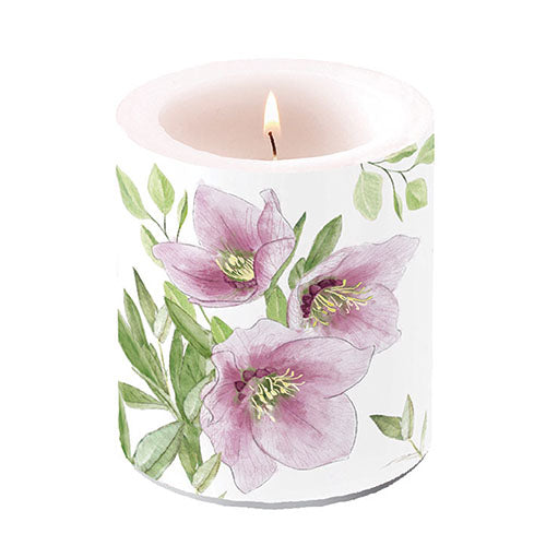 
                
                    Load image into Gallery viewer, Candle MEDIUM - Classic helleborus
                
            
