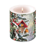 Candle MEDIUM - House With Robins