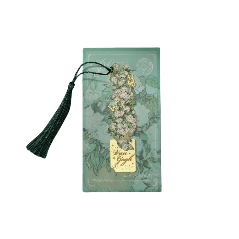 Bookmark (Van Gogh Collection) - White Roses