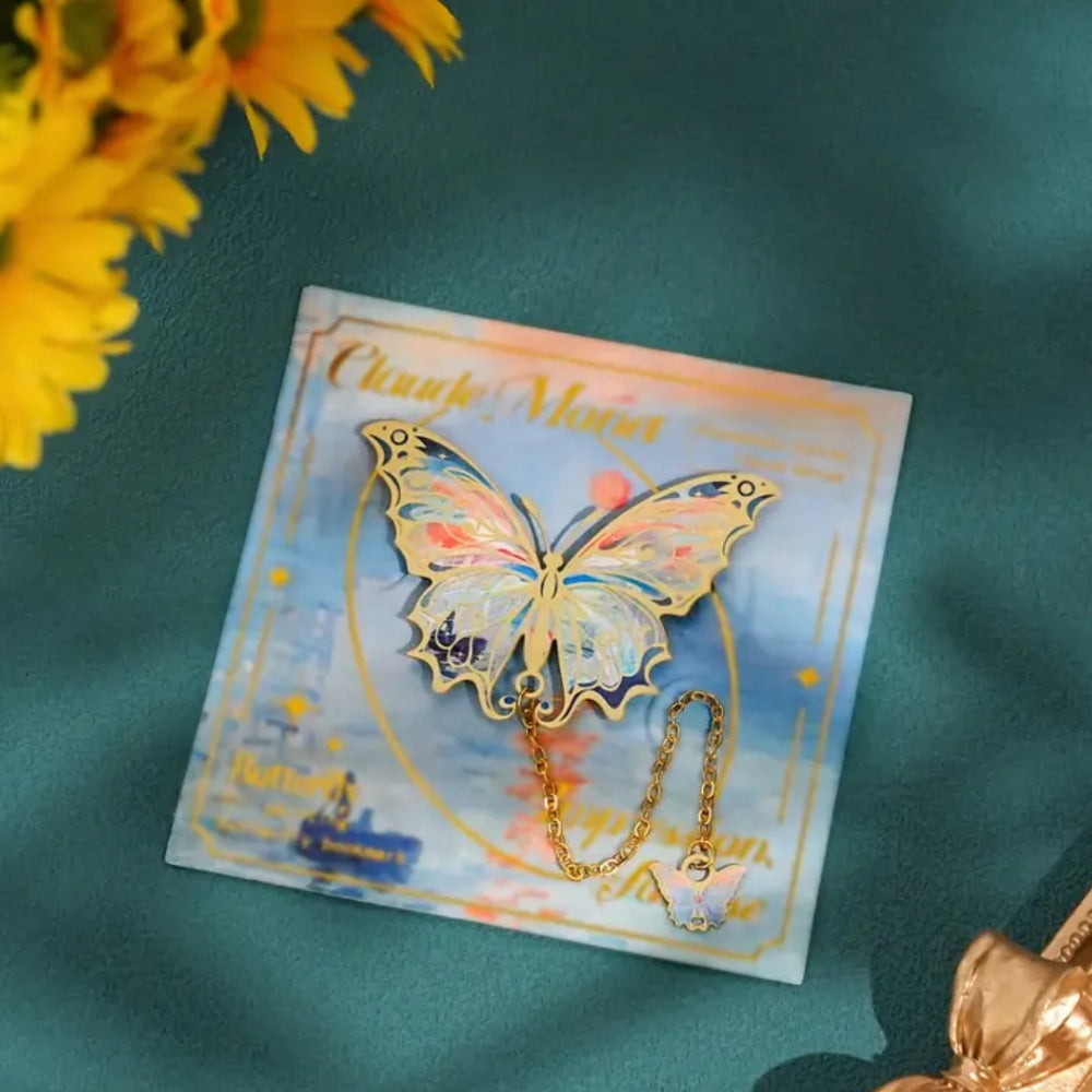 Bookmark (Claude Monet Collection) - Impressions (BUTTERFLY)