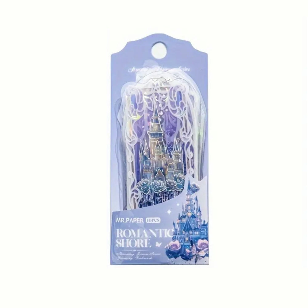 Bookmark (Crystal Collection) - Romantic Shore (PURPLE)