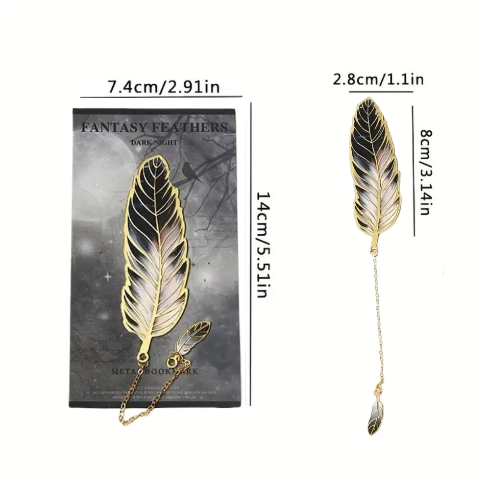 Bookmark (Fantasy Feather Collection) - Dark Night