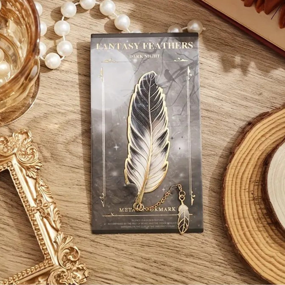 Bookmark (Fantasy Feather Collection) - Dark Night