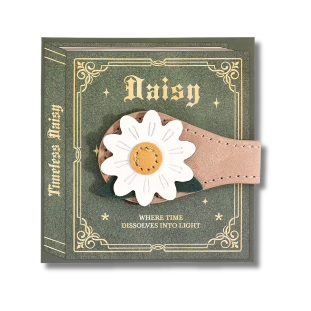 Bookmark (Magnetic) - Leather DAISY