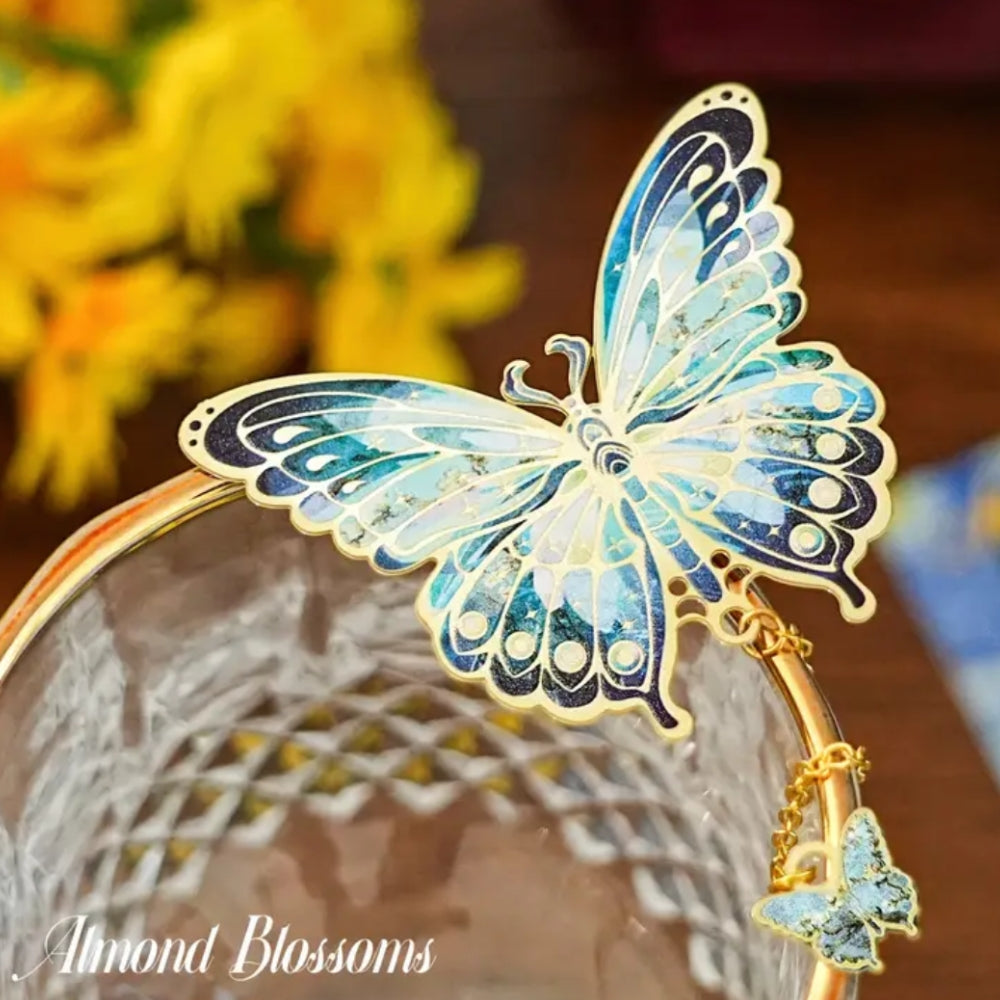 Bookmark (Van Gogh Collection) - Almond Blossoms (BUTTERFLY)