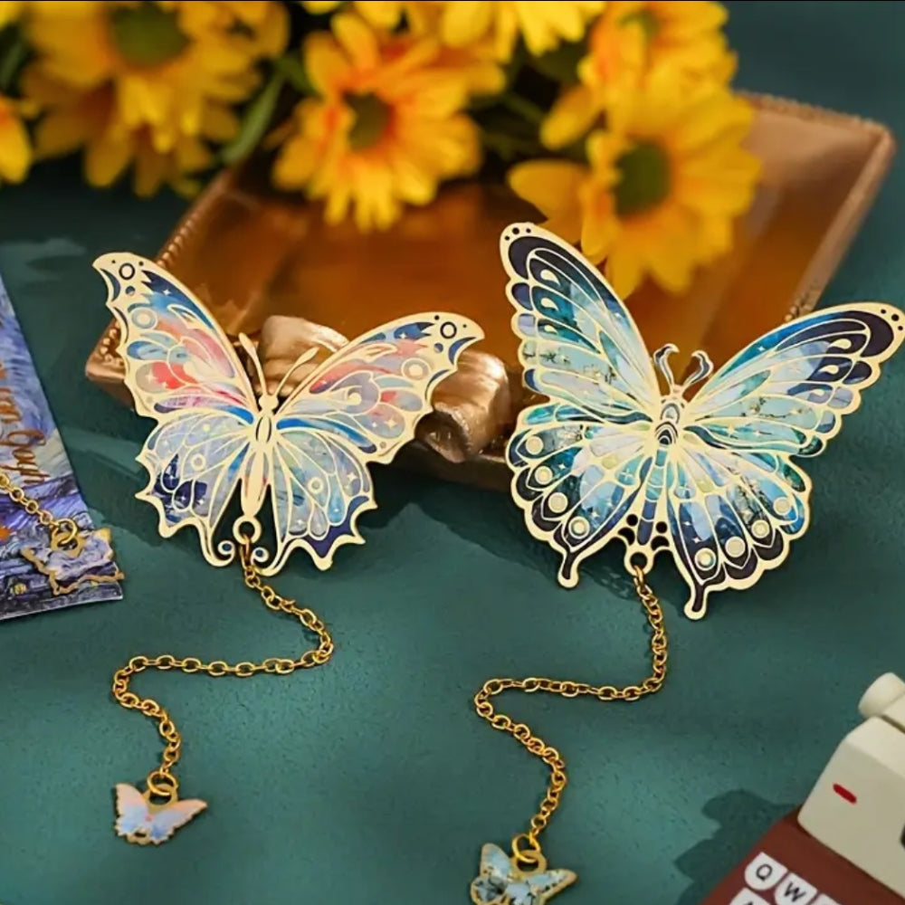 Bookmark (Van Gogh Collection) - Almond Blossoms (BUTTERFLY)