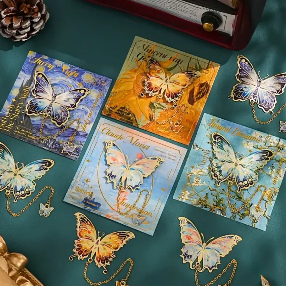 Bookmark (Van Gogh Collection) - Almond Blossoms (BUTTERFLY)