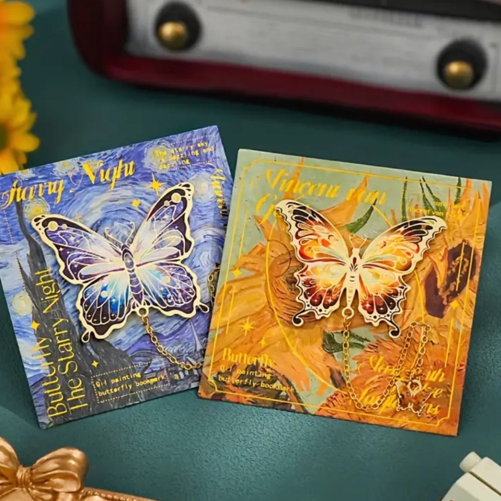 Bookmark (Van Gogh Collection) - Sunflowers (BUTTERFLY)