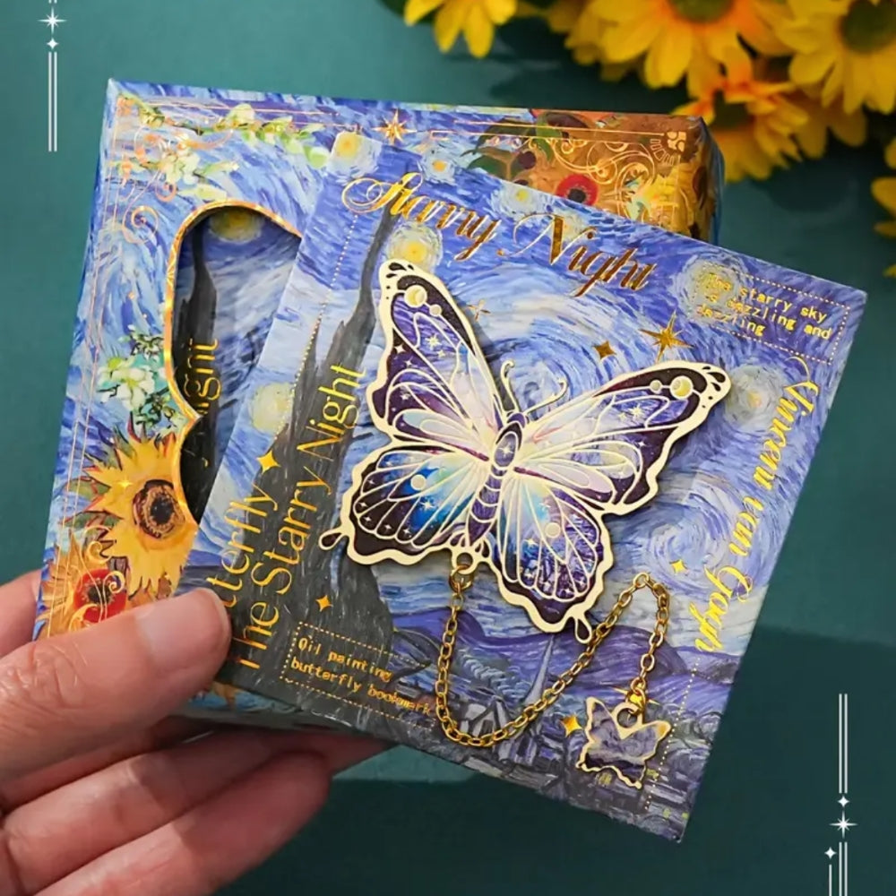 Bookmark (Van Gogh Collection) - The Starry Night (BUTTERFLY)
