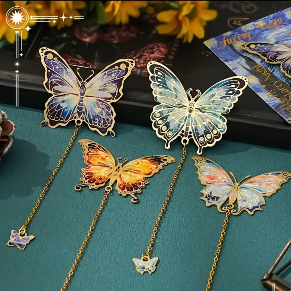 Bookmark (Van Gogh Collection) - The Starry Night (BUTTERFLY)