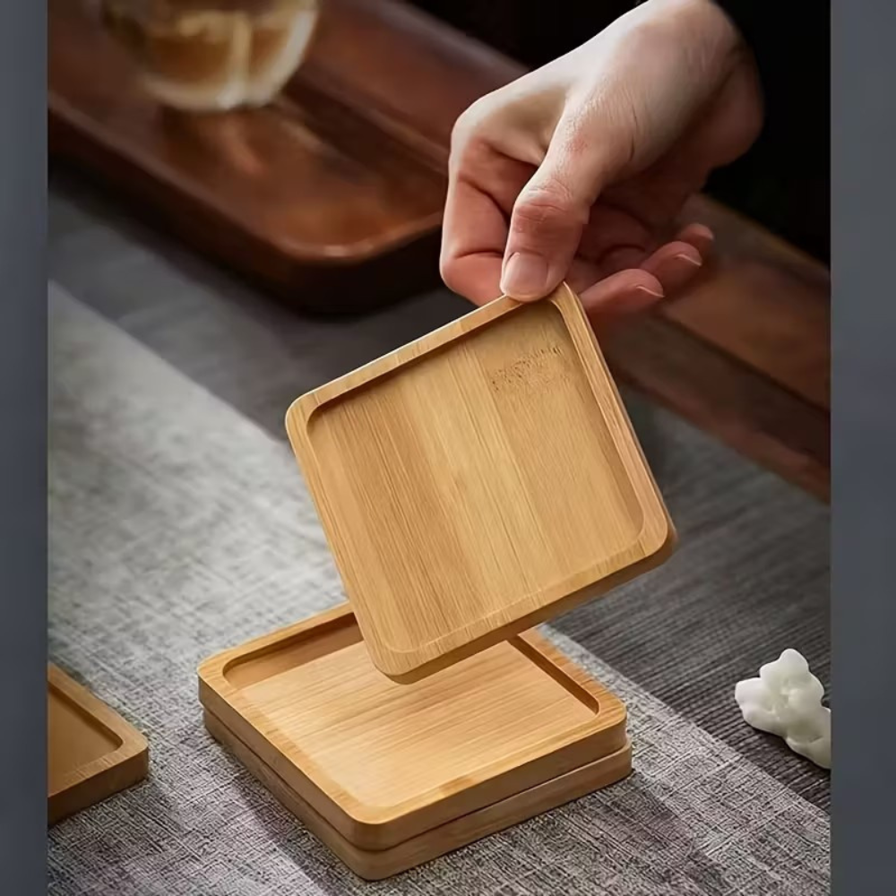 Coaster - Bamboo Set SQUARE