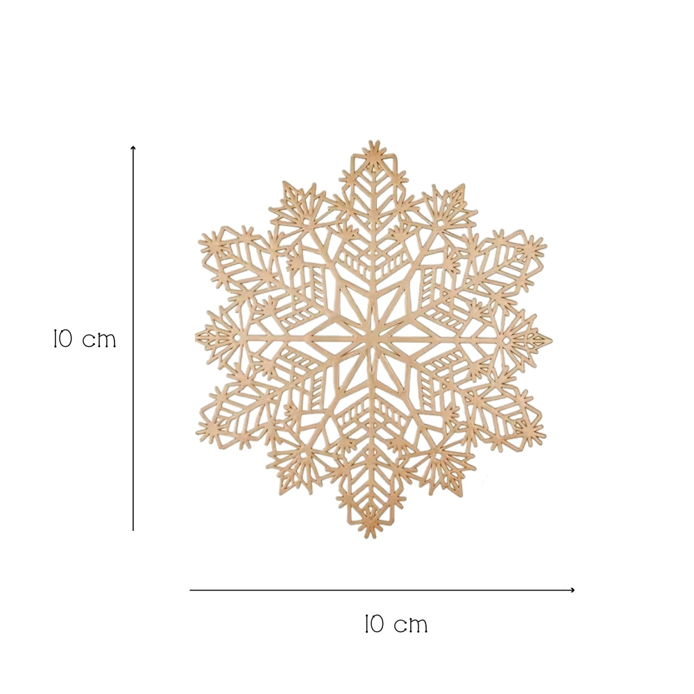 Coaster - Snowflake Set GOLD