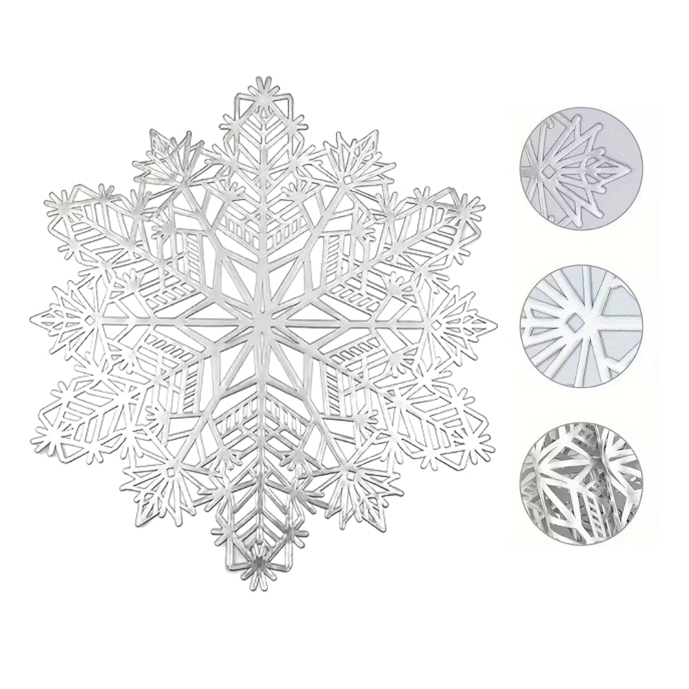 Coaster - Snowflake Set SILVER