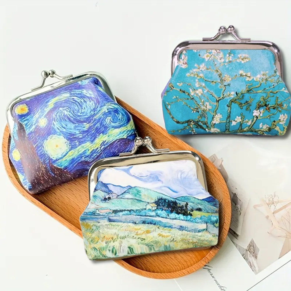 Coin Purse (Van Gogh Collection) - Almond Blossom