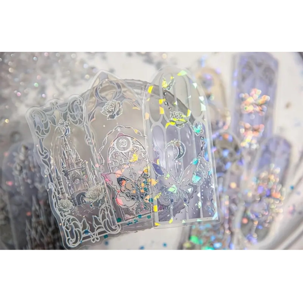 Bookmark (Crystal Collection) - Starry Flash (GREY)