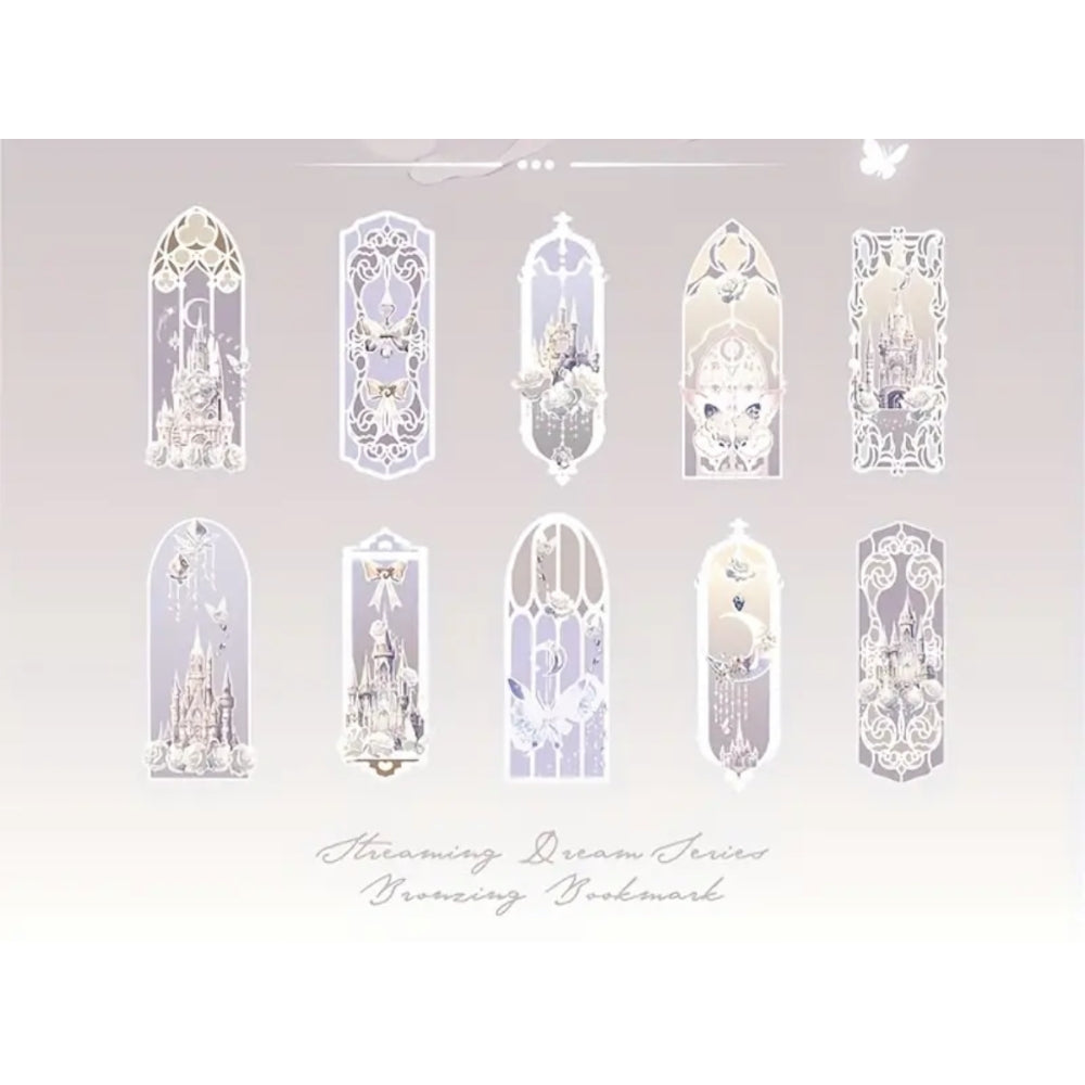 Bookmark (Crystal Collection) - Starry Flash (GREY)