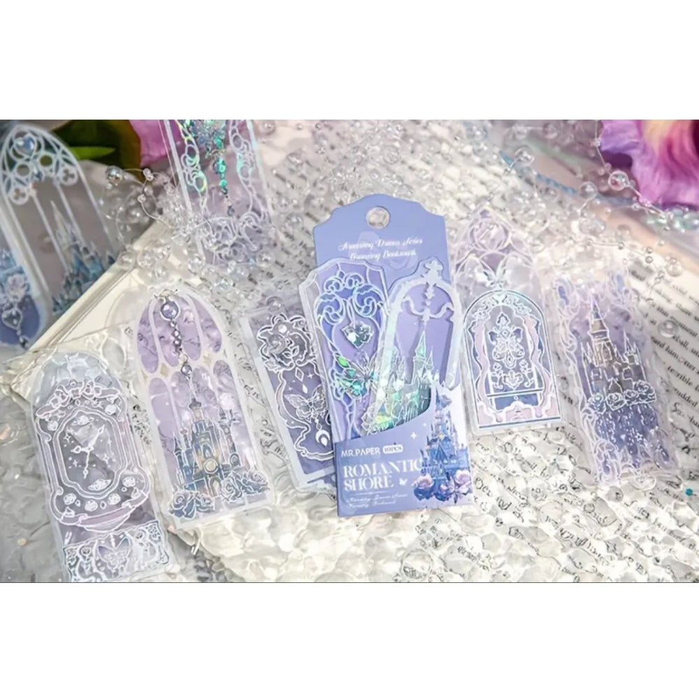 Bookmark (Crystal Collection) - Romantic Shore (PURPLE)