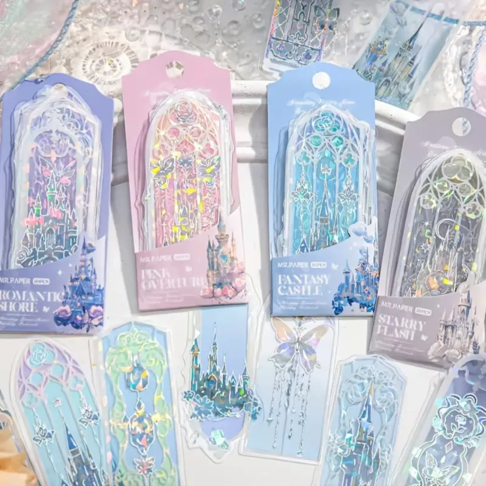 Bookmark (Crystal Collection) - Romantic Shore (PURPLE)