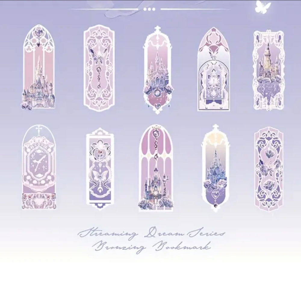 Bookmark (Crystal Collection) - Romantic Shore (PURPLE)