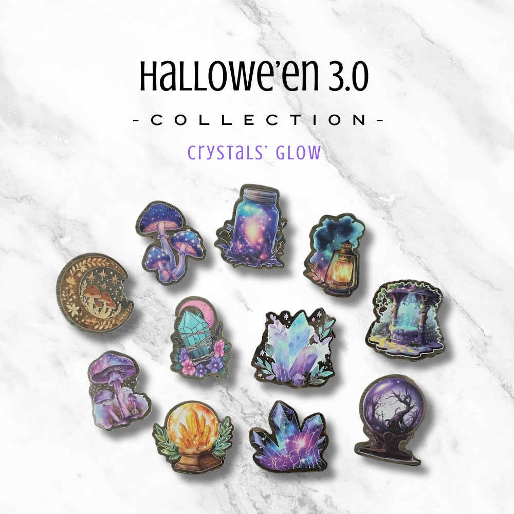 Sticker - Hallowe'en 3.0 - Transparent Series (Crystals' Glow Set)