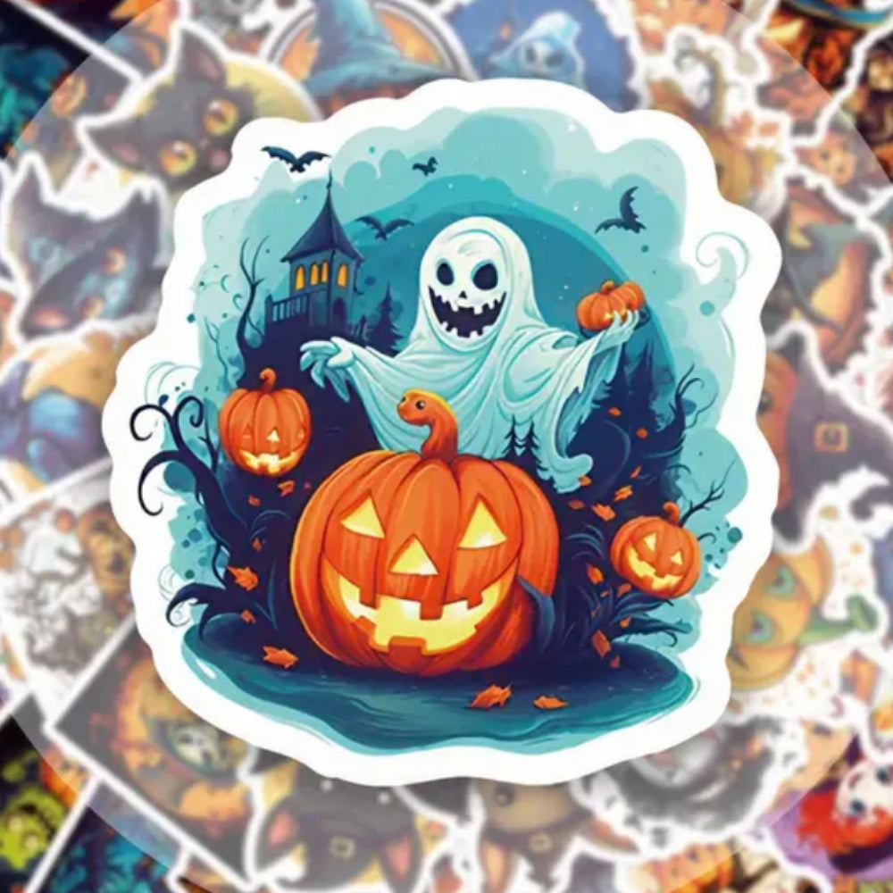 Sticker - Hallowe'en 2.0 (Jack-O-Boo Set)