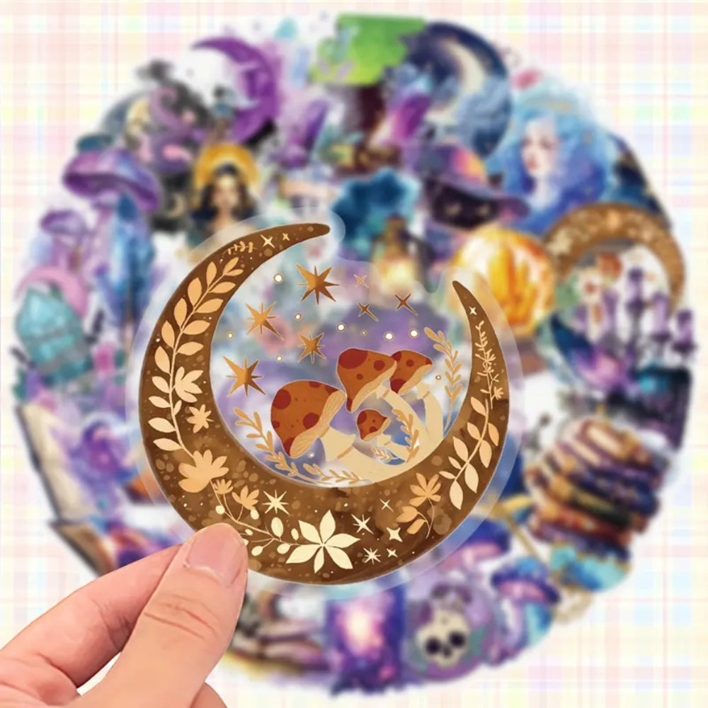 Sticker - Hallowe'en 3.0 - Transparent Series (Witches' Brew Set)