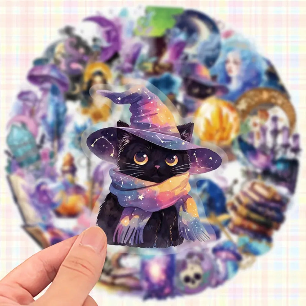 Sticker - Hallowe'en 3.0 - Transparent Series (Moonlight Magic Set)