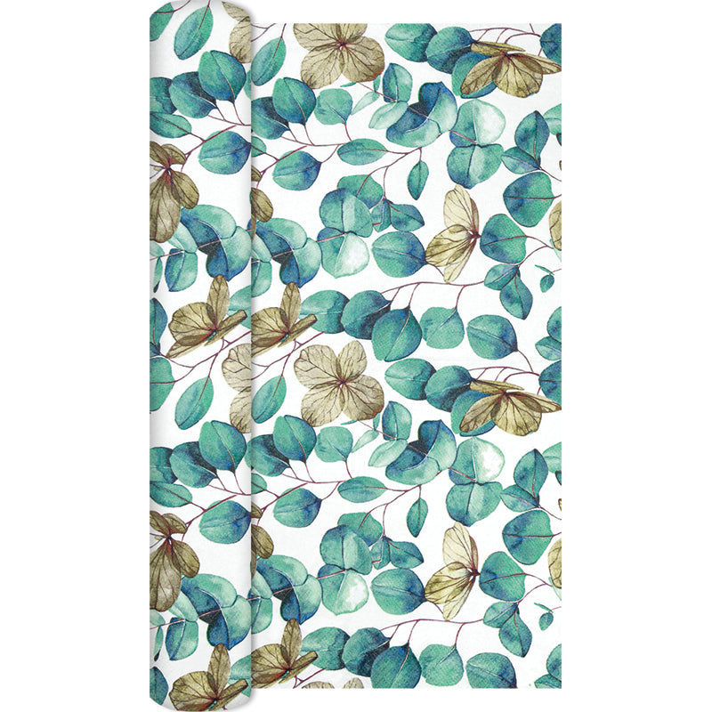 Table Runner (AIRLAID) - Eucalyptus Leaves