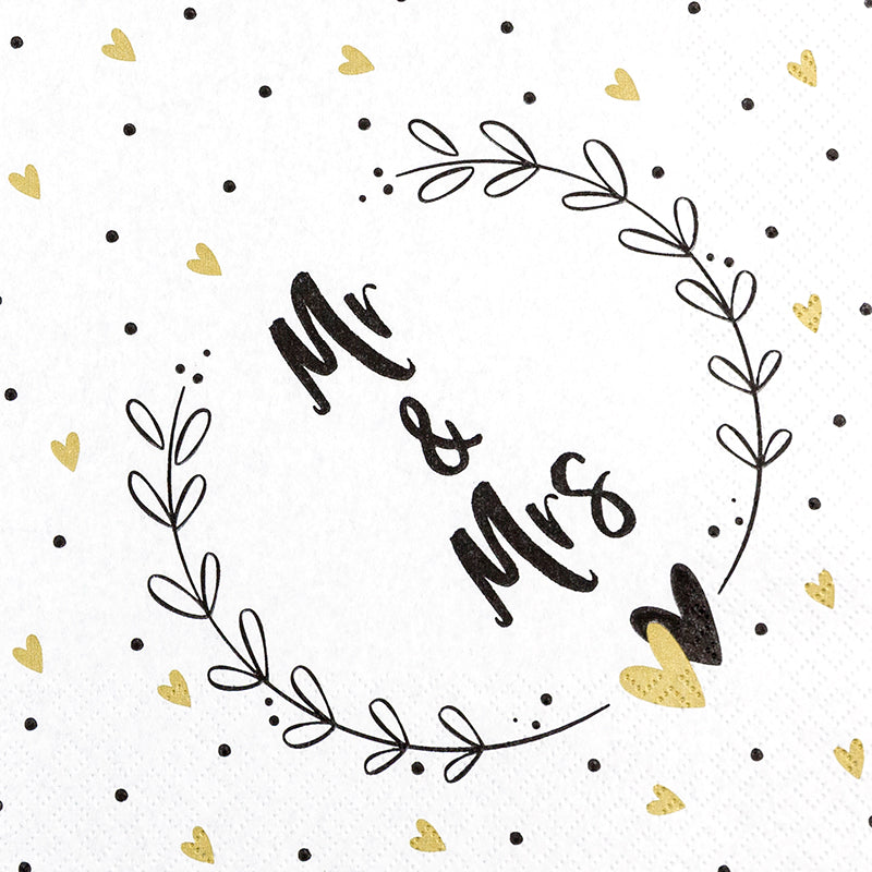 Lunch Napkin - Mr&Mrs