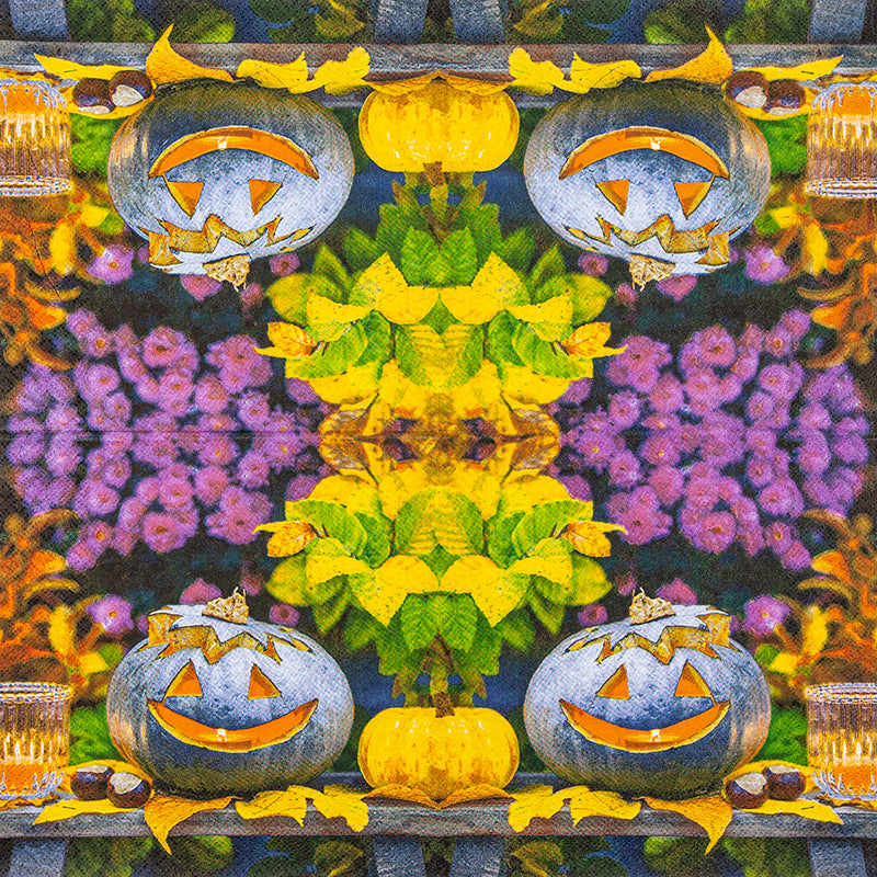 Lunch Napkin - Happy Pumpkin - Image 1