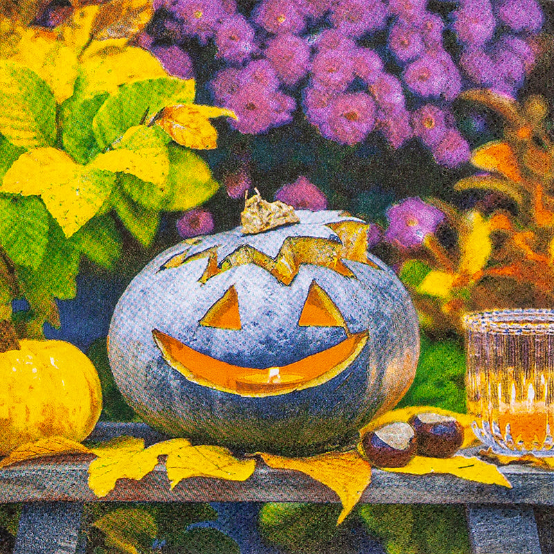 Lunch Napkin - Happy Pumpkin