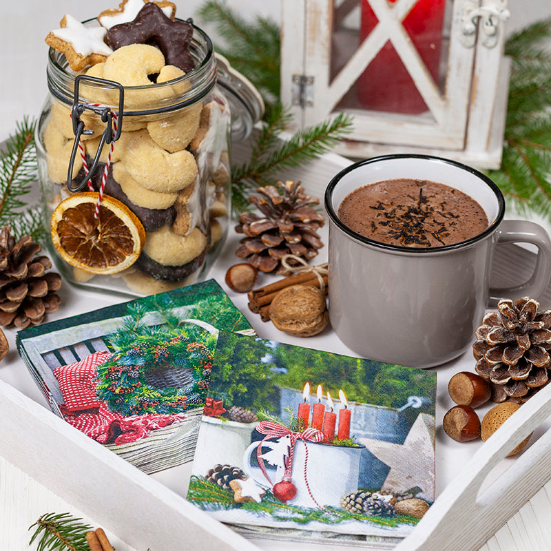 Cocktail Napkin - Homelike Garden