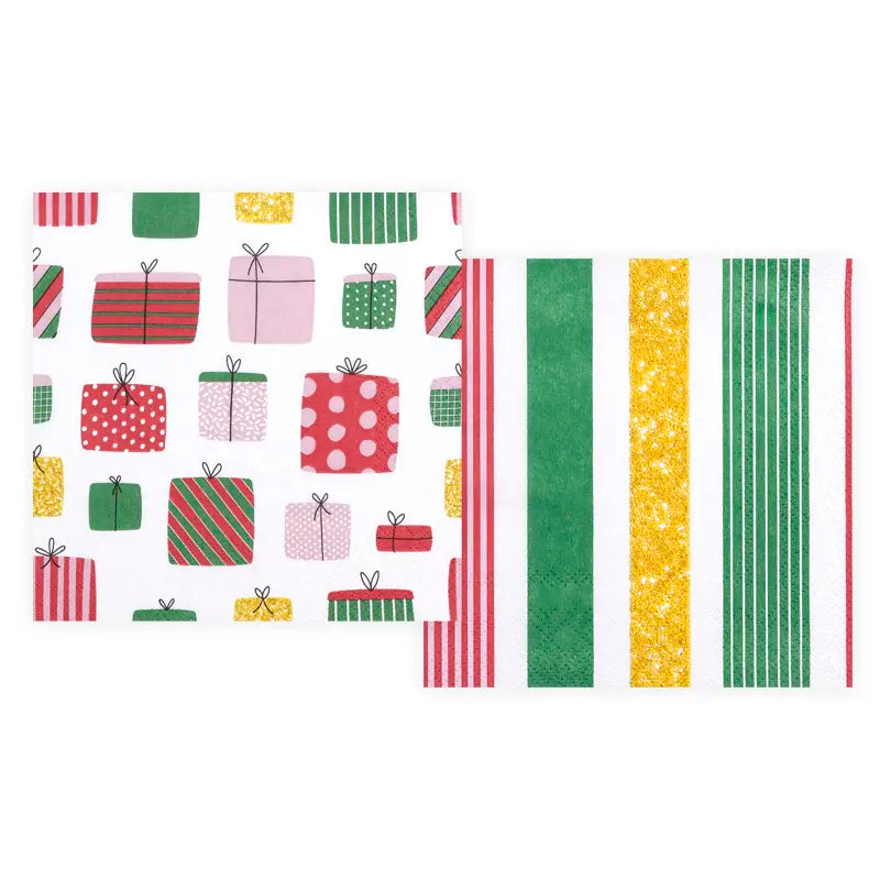 Cocktail Napkin - Gifts upon Gifts (DOUBLE-SIDED)