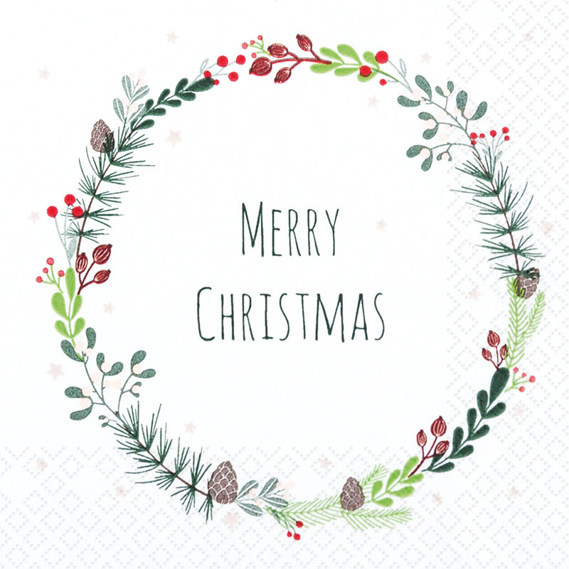 Lunch Napkin - Lucia: Merry Christmas