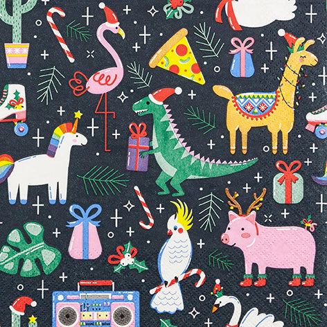 Lunch Napkin - Funny Christmas