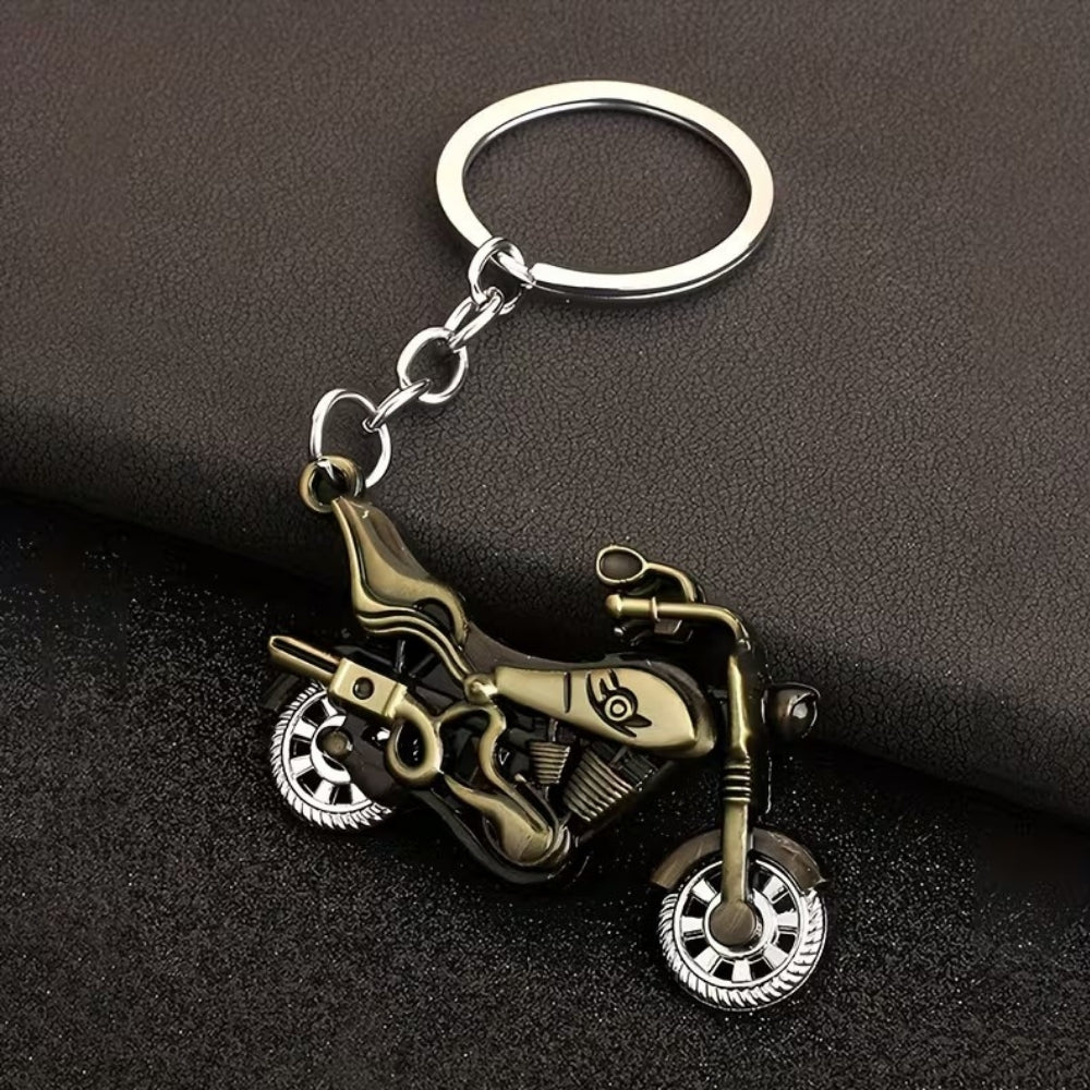 Key Chain - Vintage Motorcycle Antique Metal – Snow's Boutique
