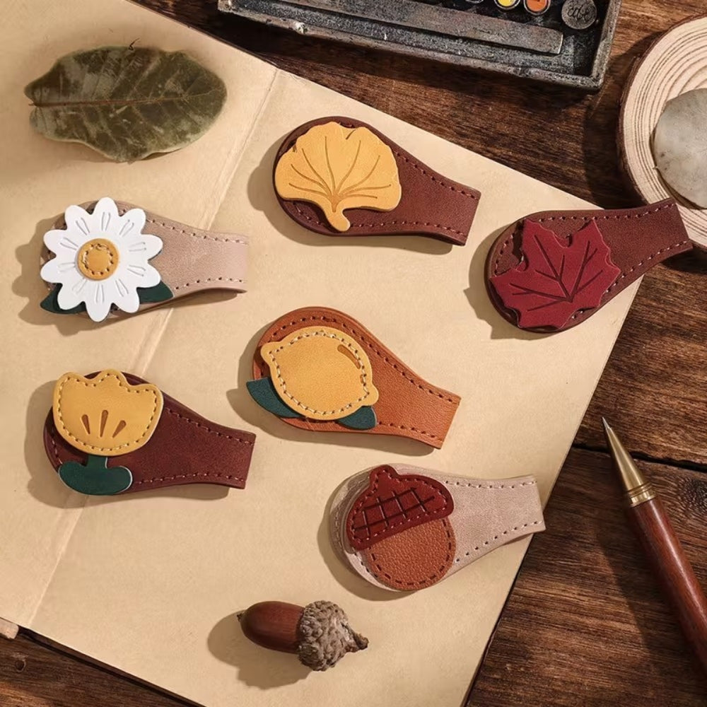 Bookmark (Magnetic) - Leather ACORN