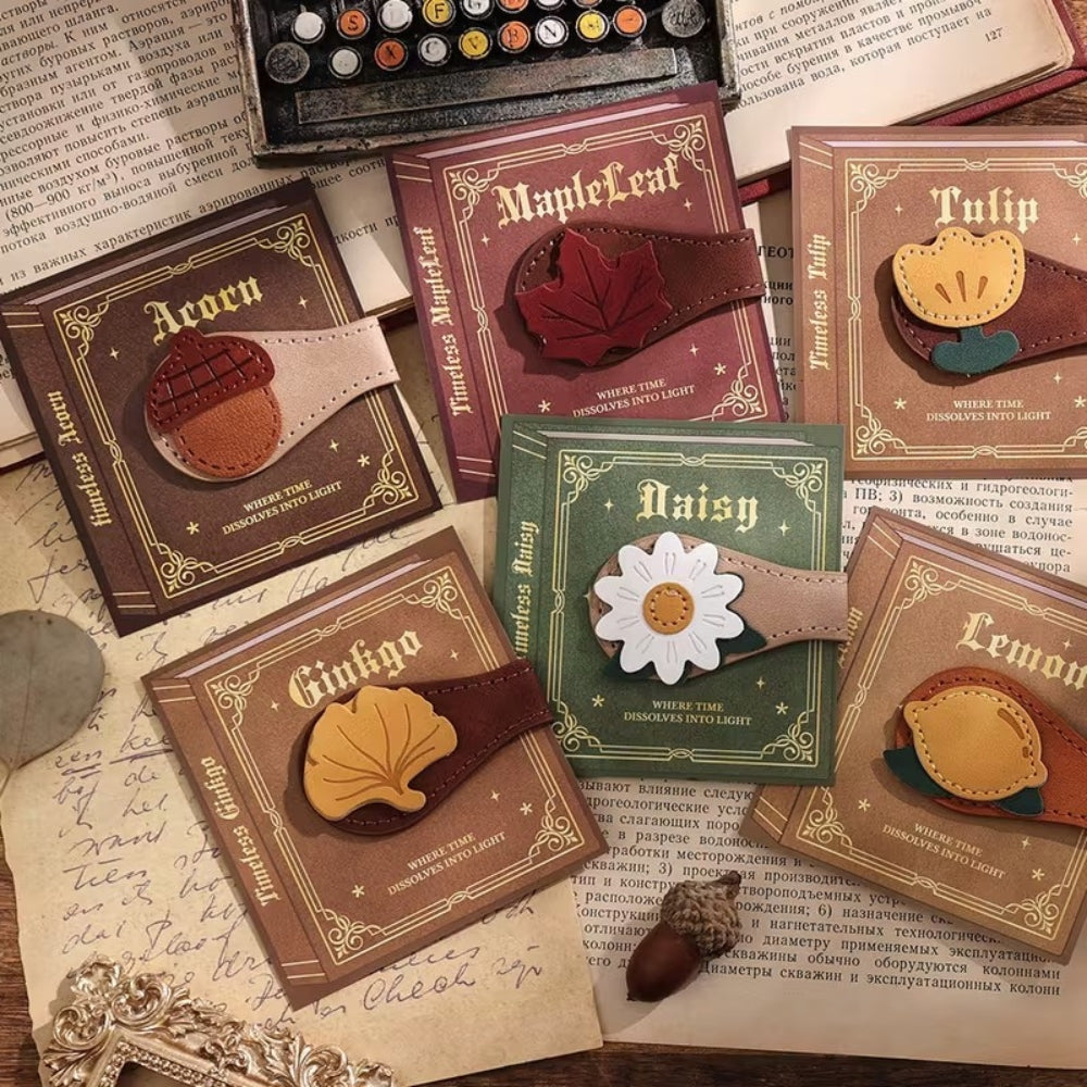 Bookmark (Magnetic) - Leather ACORN