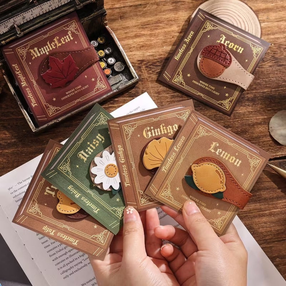 Bookmark (Magnetic) - Leather ACORN