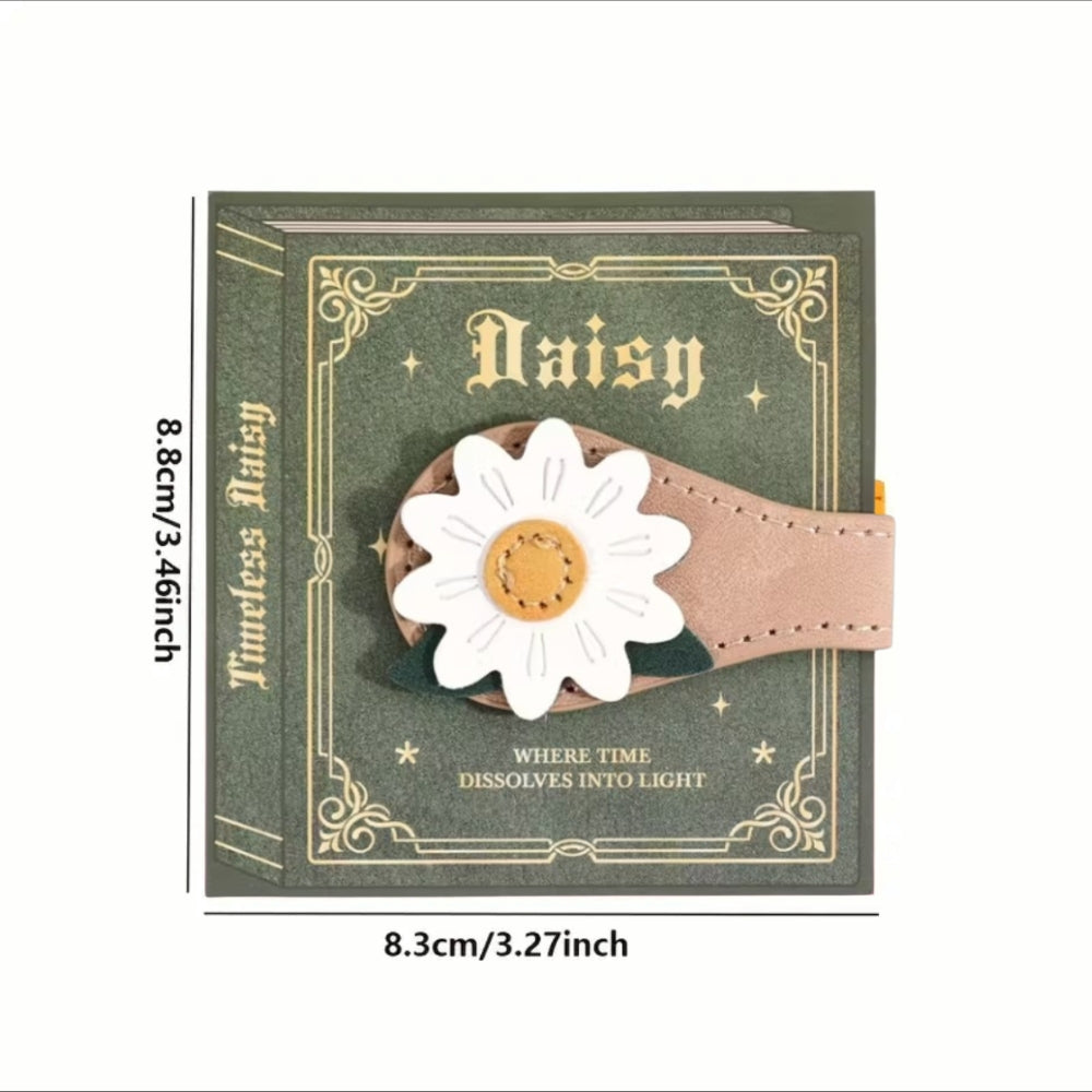 Bookmark (Magnetic) - Leather DAISY