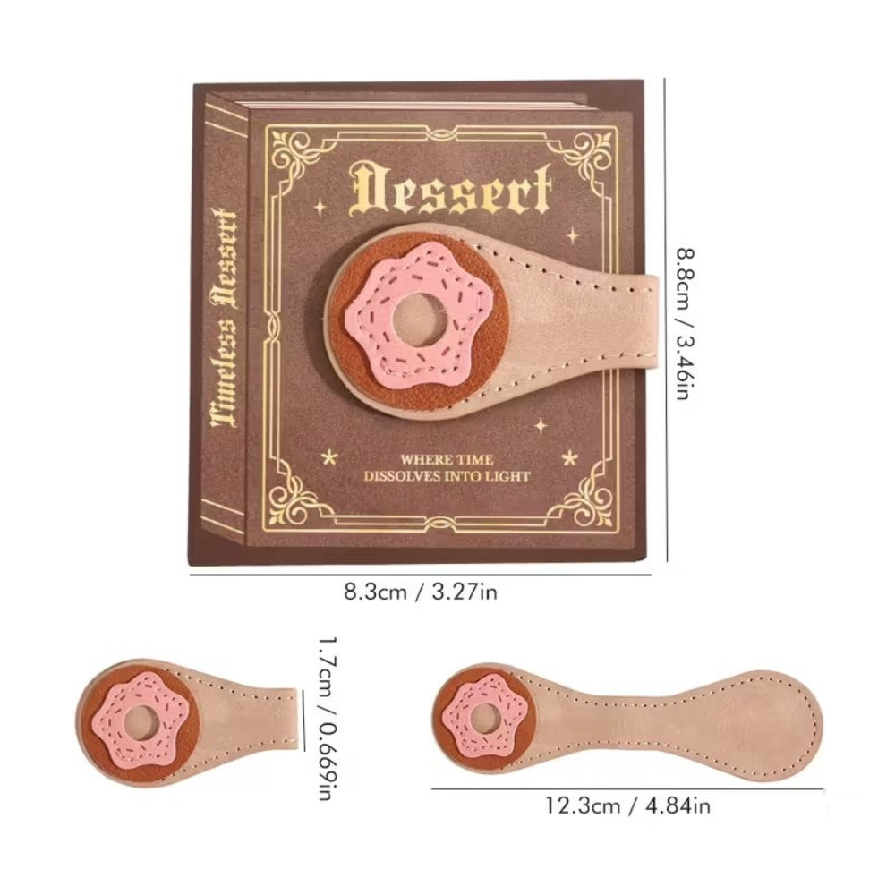 Bookmark (Magnetic) - Leather DESSERT