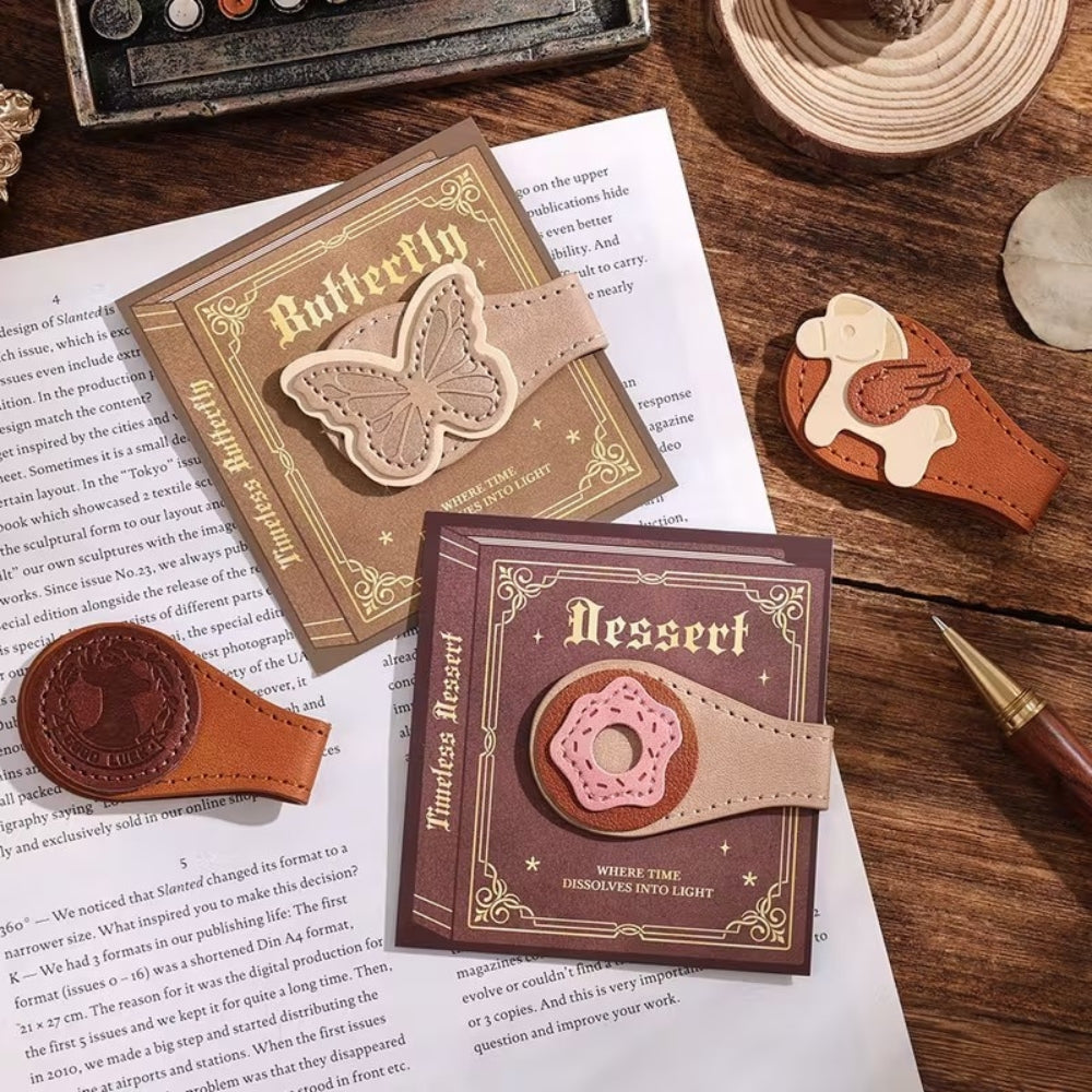 Bookmark (Magnetic) - Leather DESSERT