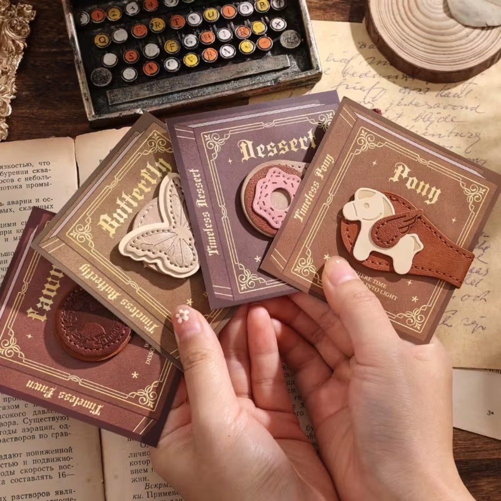 Bookmark (Magnetic) - Leather DESSERT